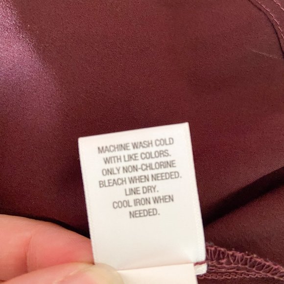 Mossimo Target maroon print shift dress size small - Picture 13 of 13